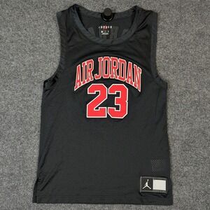 Jordan Air Jordan 23 Mesh Basketball Jersey Black Red Blue AJ1140-010 Mens S